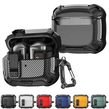 For Samsung Galaxy Buds 3/3 Pro Shockproof Case with Phone Stand Rugged Cover