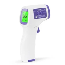 No-Touch Forehead Thermometer, Fast Reading, 3-in-1 Design with Fever Alarm