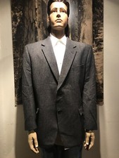 Vintage Cricketeer 100 Wool Lambs Blend Suit Jacket Sports Coat 42 Gray