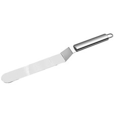 Winkelpalette 37cm f&uuml;r Kuchen und Torten Edelstahl Streichpalette B&auml;cker Palette