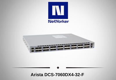 Arista DCS-7060DX4-32-F 7060X4 32x400GbE QSFP Switch -Same Day