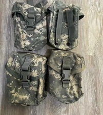 Lot of 1, US Military MOLLE II IFAK Pouch w/ INSERT - ACU IMPROVED First Aid Kit