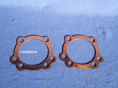 2 PAK  1984 - 1999 Harley Davidson cylinder head gasket TOURING SOFAIL DYNA FXR 