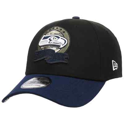NEW ERA 39Thirty NFL STS 22 Seahawks Cap Basecap Baseballcap Curved Brim Fullcap