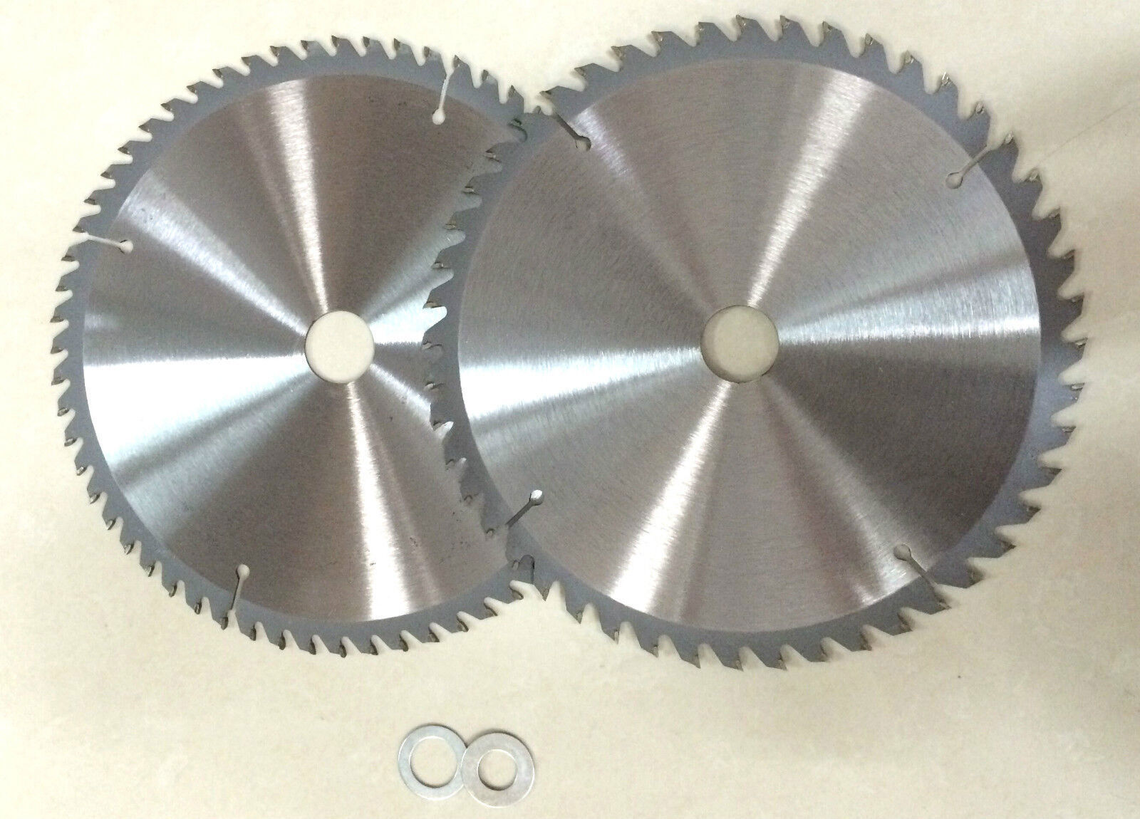 **2PC Mitre Saw Table Saw Blade TCT 254mm 48T,60Teeth 30MM BORE With 3