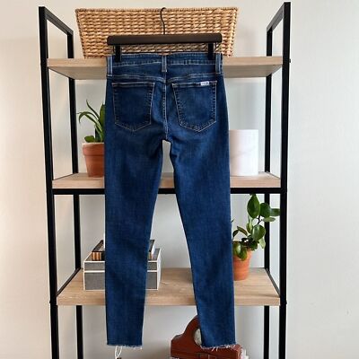 Joe's Jeans Mid-Rise Skinny Ankle Raw Hem Jeans, 27 | eBay