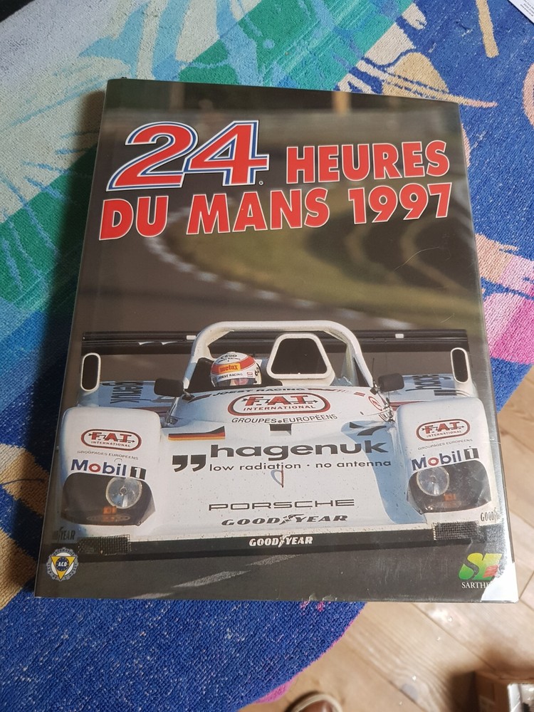 1997 Le Mans 24 Hours Official Yearbook Signed TWR McLaren F1 GTR French Edition