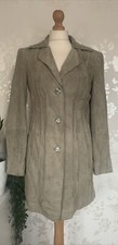 Madeleine Goat Velvet Coat Size 10 Uk Jacket Classic Vintage F