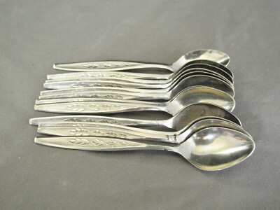 12 Piece Lot of Vintage Japan Stainless Steel Flatware Silverware
