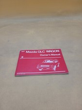 1981 MAZDA GLC WAGON OWNERS OPERATORS DRIVERS GUIDE MANUAL BOOK GLOVEBOX
