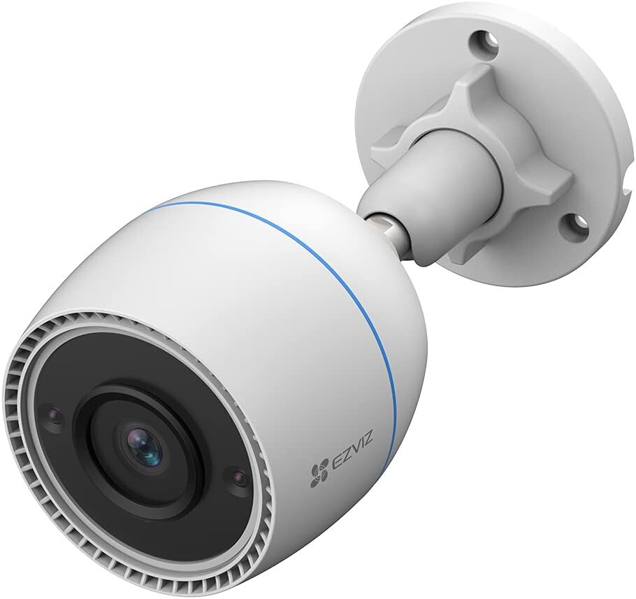 EZVIZ Telecamera Wi-Fi Esterno FHD 1080p, Visione notturna, C3TN .