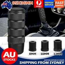 Universal Manual Aluminum Car Gear Stick Shift Knobs Black Shifter Knob Lever OZ
