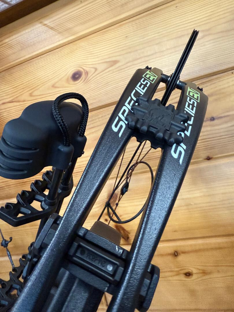 Bear Species EV Bow RTH 70# RH Blackout Hunting Package Kit