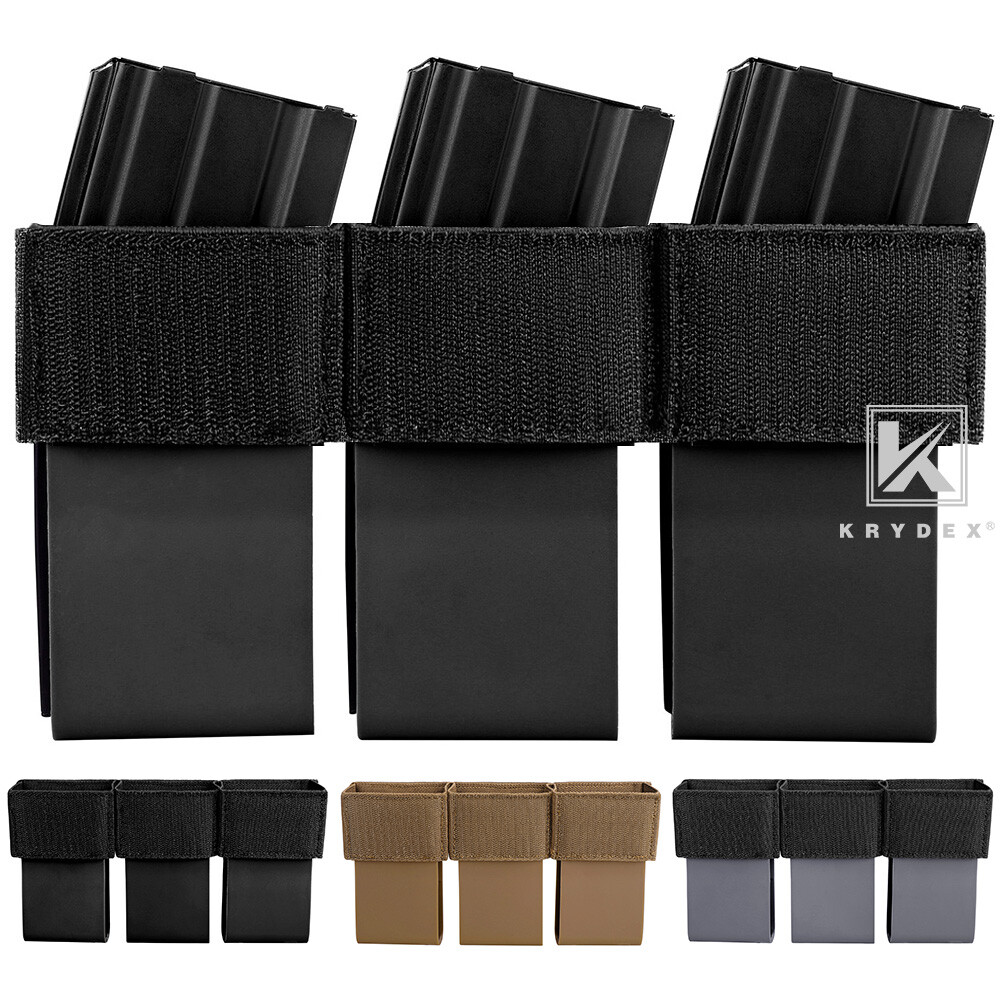 KRYDEX Tactical 5.56 Triple Mag Kydex Insert Pouch for D3CR Chest