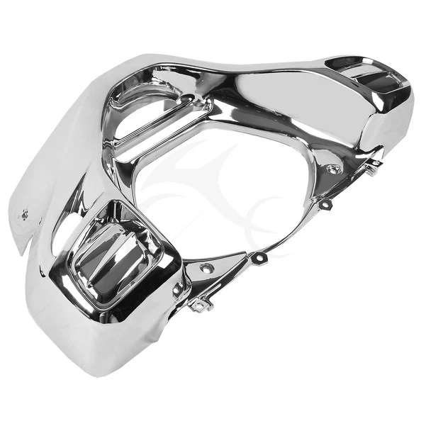 Carenado inferior delantero cromado apto para Honda Goldwing GL 1800 GL1800 2012-2017 Foto 2 de 4