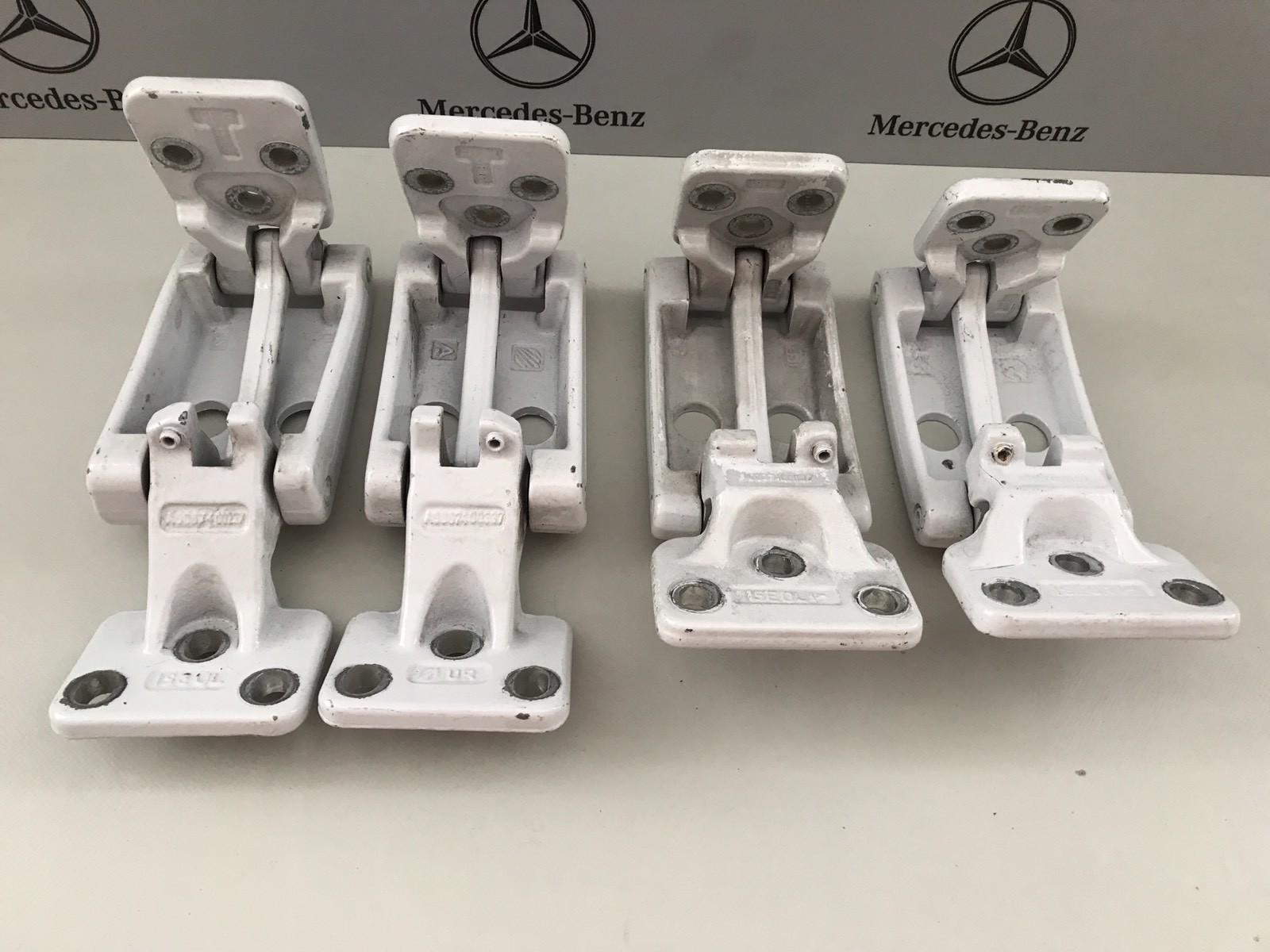 Genuine Mercedes Sprinter Rear Door Hinges Set eBay