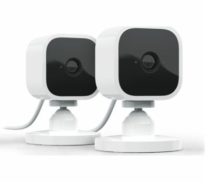AMAZON Blink Mini Full HD 1080p WiFi Plug-In Überwachungskamera - 2 Kameras - NEU
