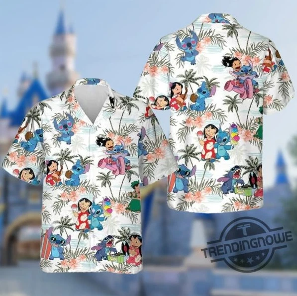 Stitch Hawaiian Shirt Lilo And Stitch Hawaiian Shirt