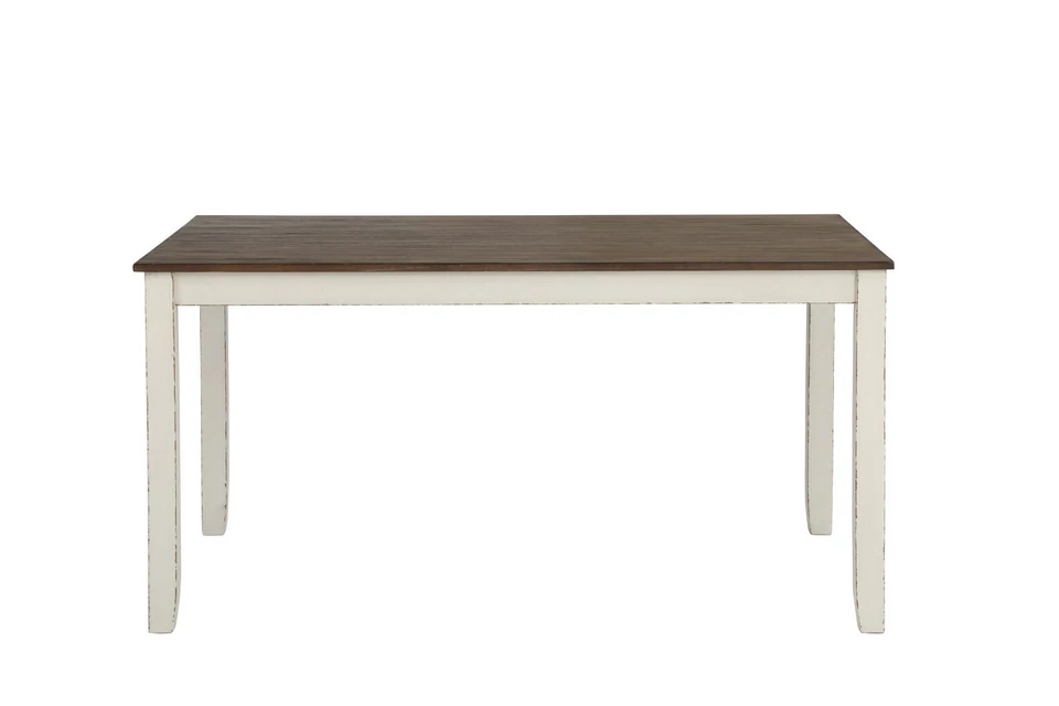 Zahraa 复古 7 件套餐厅桌椅棕色过山车堡垒 190721 — 第 4/4 张图片