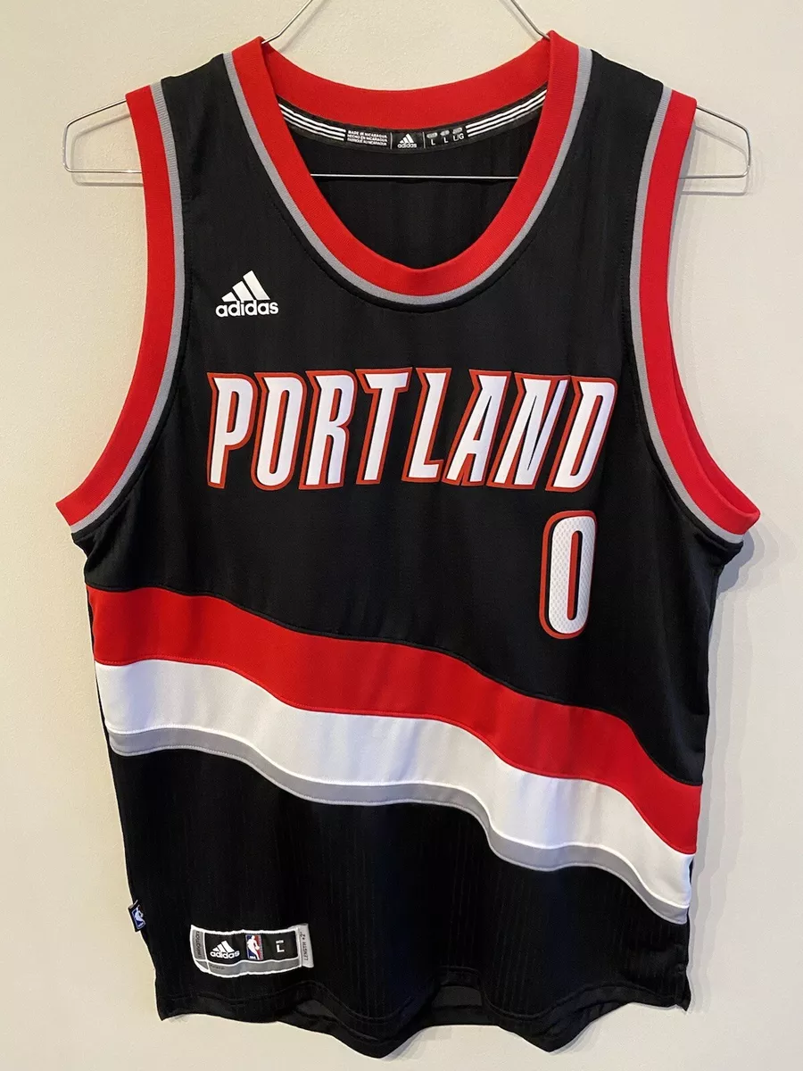 Damian Lillard Portland Trail Blazers Adidas NBA Replica Jersey