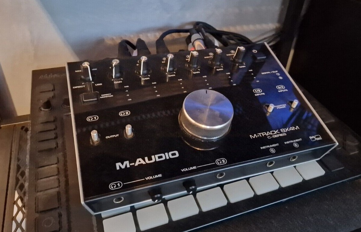 M-Audio M-Track M-AUDIO M-TRACK 8×4M Eight - 8 Channel Audio M-Audio M-Track M-AUDIO M-TRACK 8×4M Eight - 8 Channel Audio