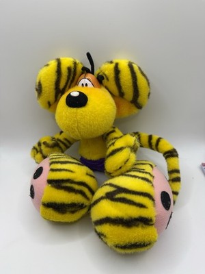 Diddl Maus Tiger Leopard Gesteift Plüschtier Original Sammler Stoffitier
