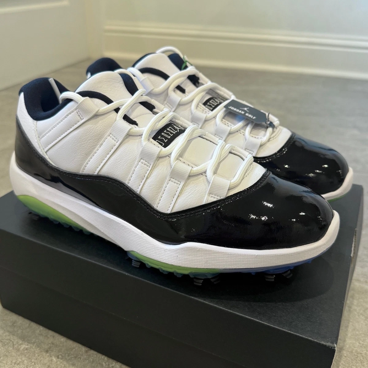 希少 Jodan 11 Retro Low Golf Concord Jordan 11 Golf Low Concord for Sale | Authenticity Guaranteed | eBay