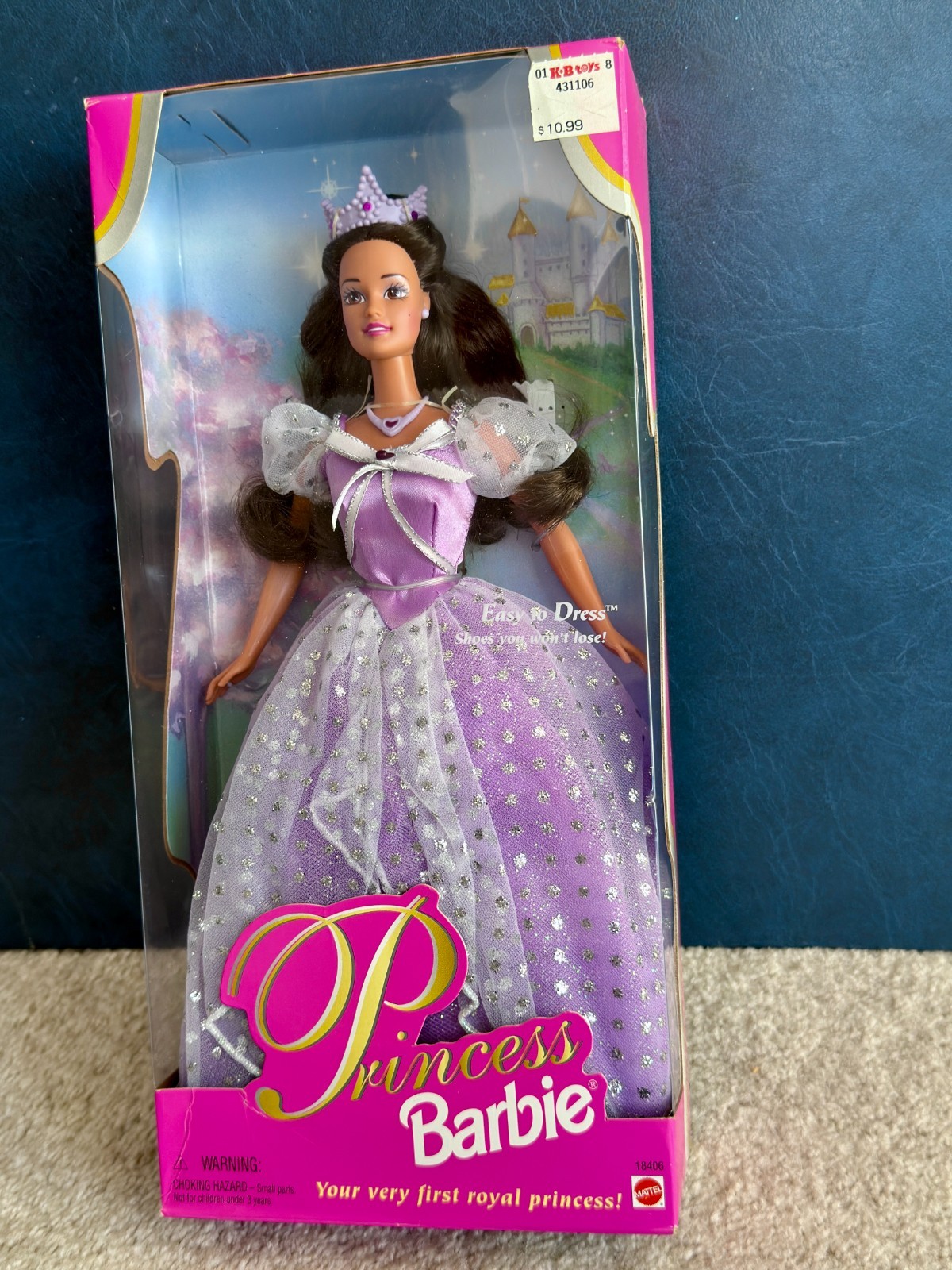 1997 Barbie Princess Doll Mattel #18406 NRFB