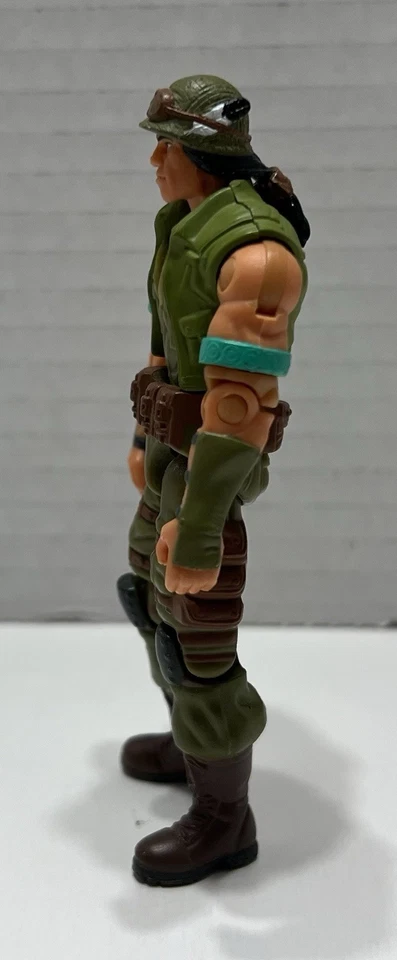 Figura de acción GI Joe 2002 Dart V1 (incompleta) Pathfinder 3,75" Foto 2 de 4