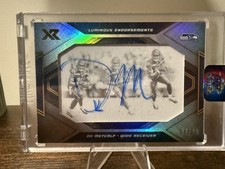 Panini XR Luminous Endorsements DK Metcalf #LE-DK Seahawks Auto /99 Rookie 2019