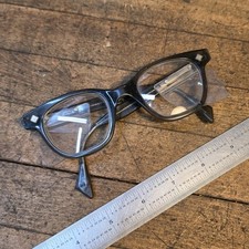 Beautiful Vintage Bouton U Fit #6 Industrial 1960s Fashion Safety Glasses • USA