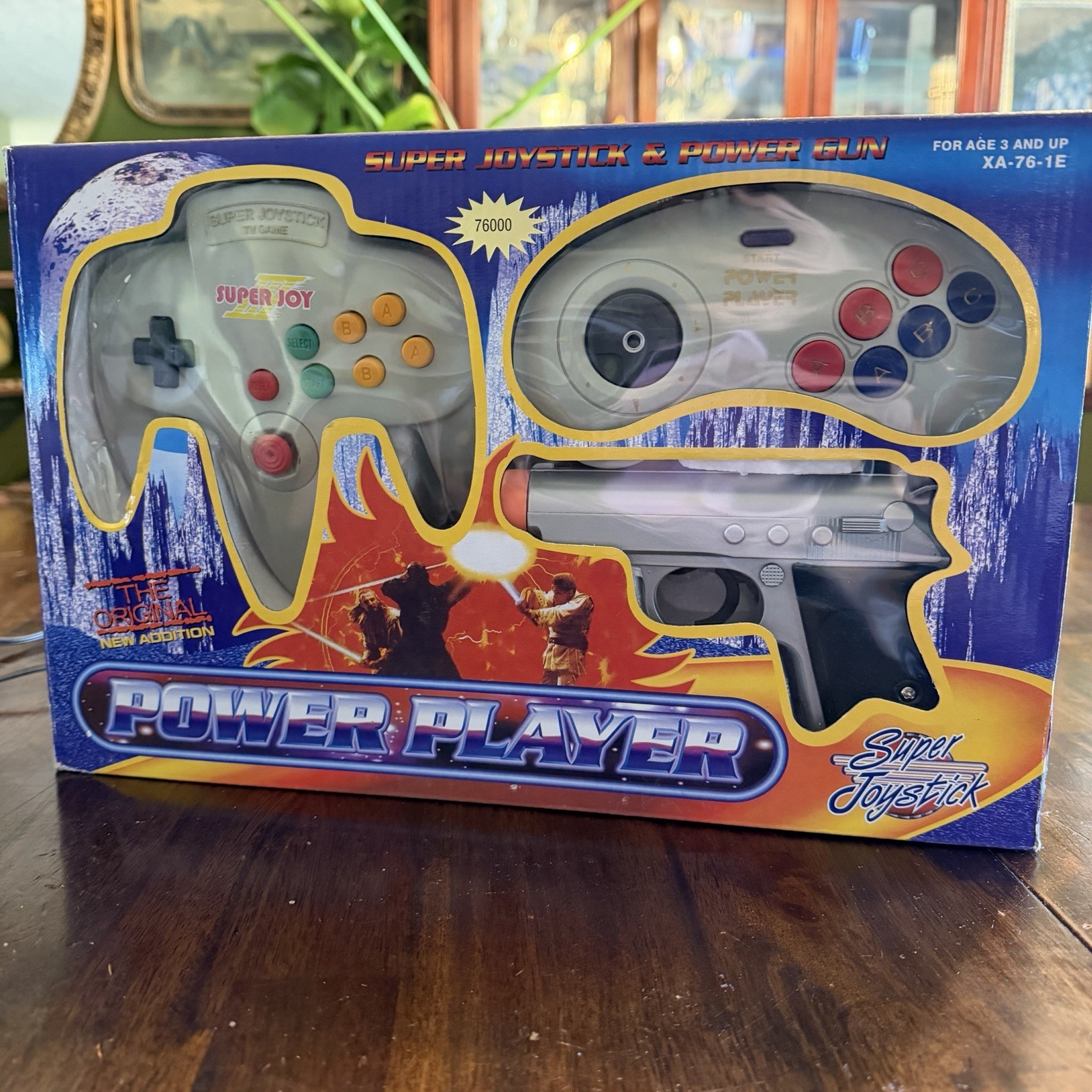 Power Player '90s Super Joystick TV Game Controllers - Open Box