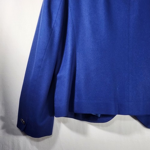 Vtg Pendleton Jacket Skirt Set Sz 12 Wool Plaid Jewel Tones Royal Blue Purple - Picture 9 of 24
