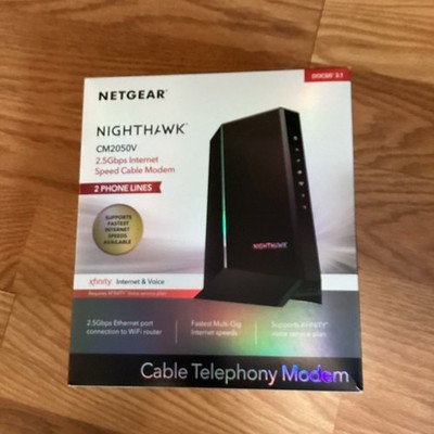 NETGEAR Nighthawk Dual-Band AX6000 Wi-Fi 6 Cable Modem Router