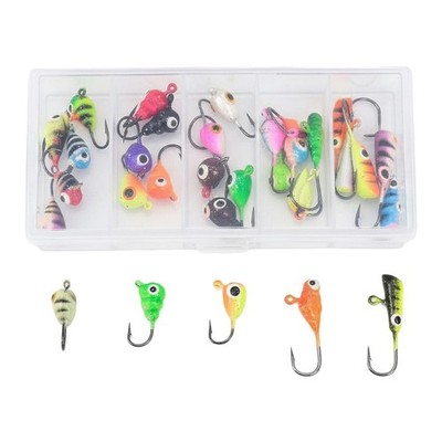Eisangeln Jigs Eisangeln Süßwasserangeln Easy Casting verschiedene Formen