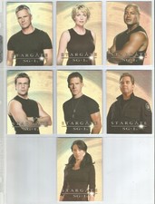 STARGATE SG-1 SEASON 9 SET CAST POSTERS CP1 - CP7