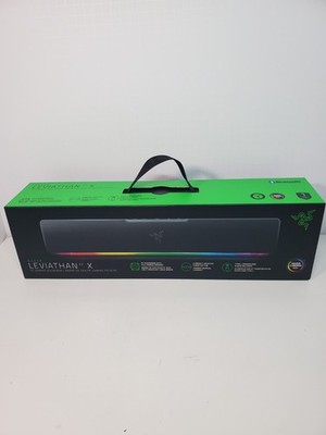 New & Seal Razer Leviathan V2 X Soundbar - Black (RZ05-04280100-R3U1) Free Ship
