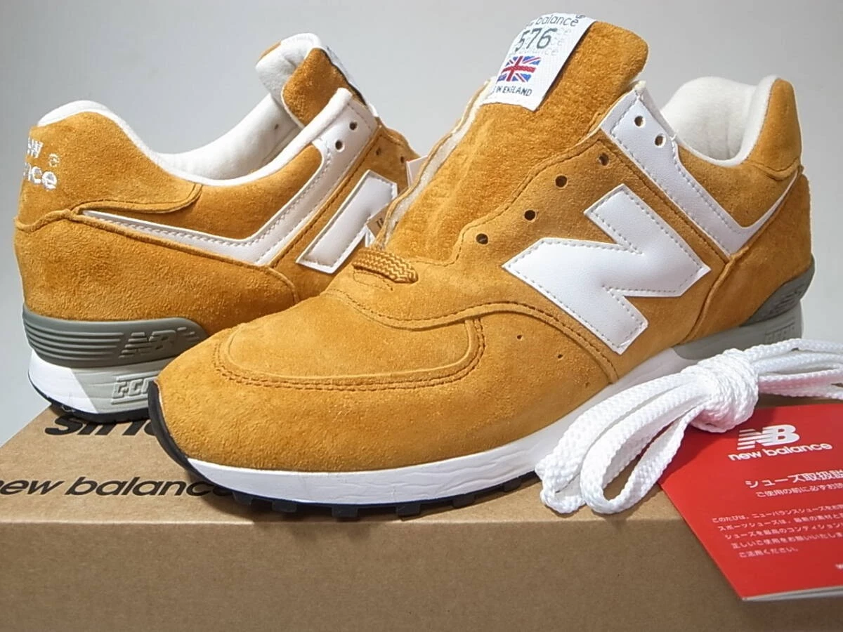 New Balance CM576YY Colore Giallo 30° Anniversario Made in England Uomo Us7 5