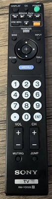 GENUINE SONY RM-YD028 BRAVIA LCD TV REMOTE KDL-52V5100 KDL-52S5100 KDL-55V5100