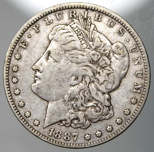 1887 O Morgan Silver Dollar - VF !!