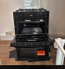 Hotpoint Freestanding Black Gas Cooker HDM67G0CCB/UK
