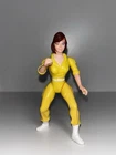 TMNT April O'Neil Figure 1988 Playmates Blue Stripe Teenage Mutant Ninja Turtles