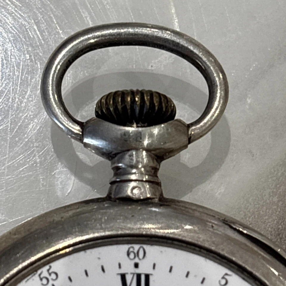 Montre gousset homme argent invar - Photo 2/4