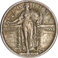 1920-P Standing Liberty Quarter
