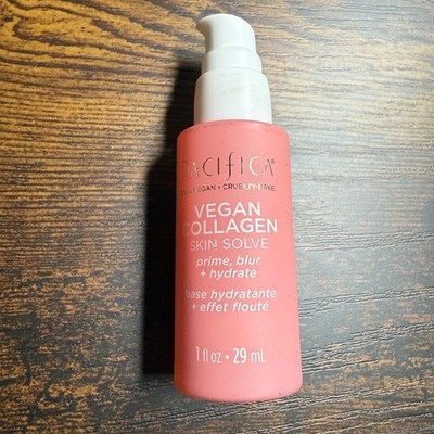 Pacifica Vegan Collagen Skin Solve Prime Blur Hydrate 1oz Pink