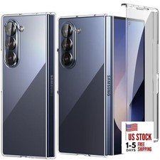 Clear Case for Samsung Galaxy Z Fold 6 with Z Fold 6 2024 Z Fold 6 2024-Clear