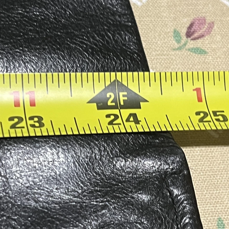 Chaqueta Blazer GAP Mujer 4 Negro Cuero Genuino Muesca Solapa Forrada Abrigo Y2K Foto 4 de 4