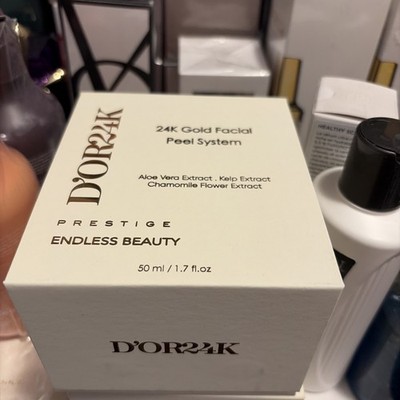 D'OR24K Prestige Endless Beauty 24K Gold Facial Peel System 1.7 oz