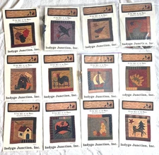 12 Indygo Junction Folk Quilt of Month Jan - Dec Patterns 4 w/ Fabric! Sporrer