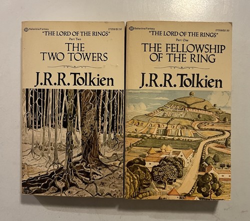 The Fellowship of the Ring J.R.R. Tolkien (Ballantine 1978 Taschenbuch) Zwei Türme